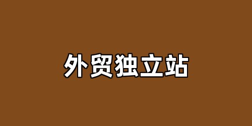 外贸独立站